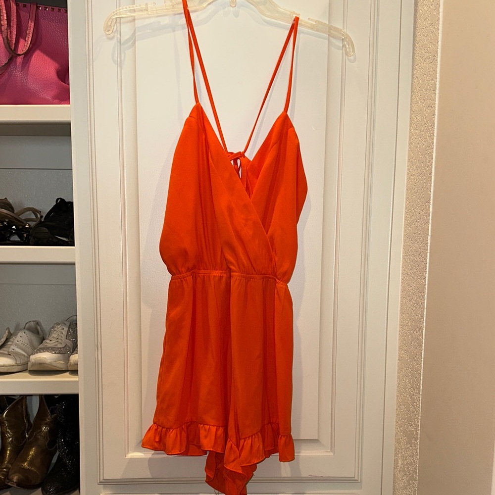 superdown Orange Mini Dress